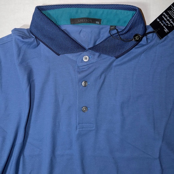 Greyson Navy Polo Shirt - Picture 2 of 5